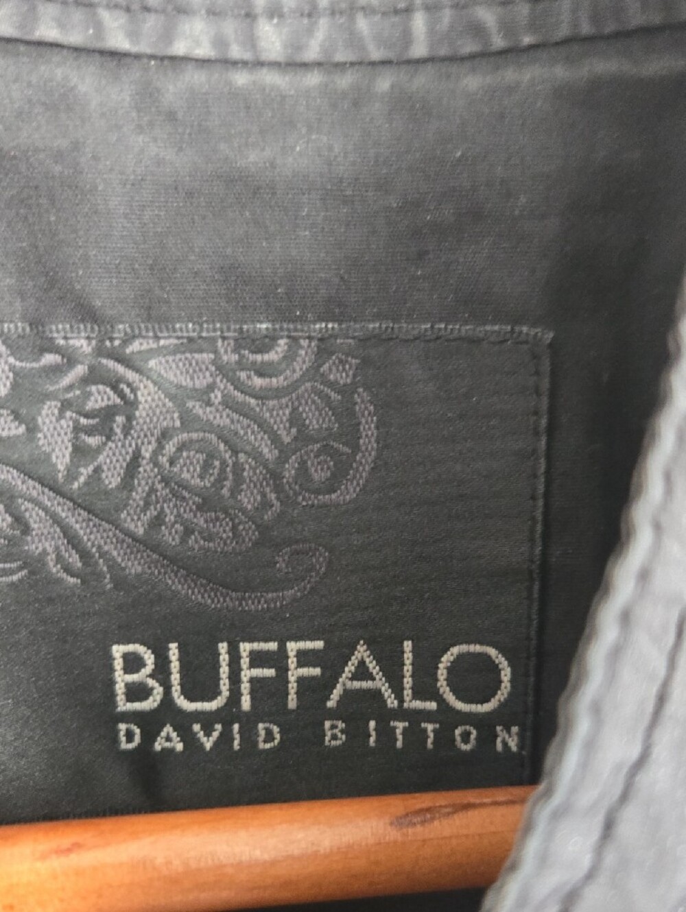 Buffalo David Bitton Black Asymmetrical Zip Moto Jacket Retail $120